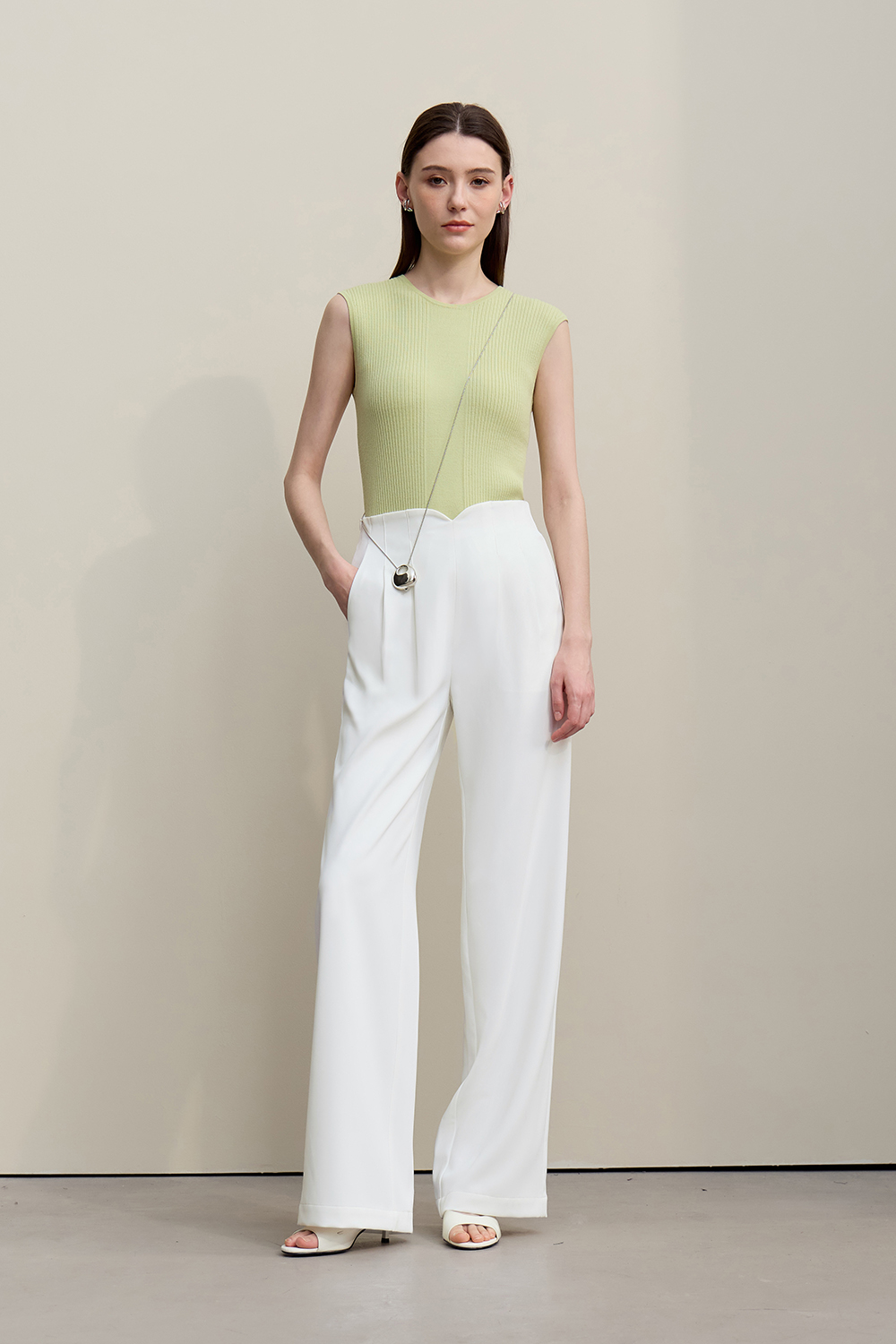 Commute Wide Leg Casual Pants