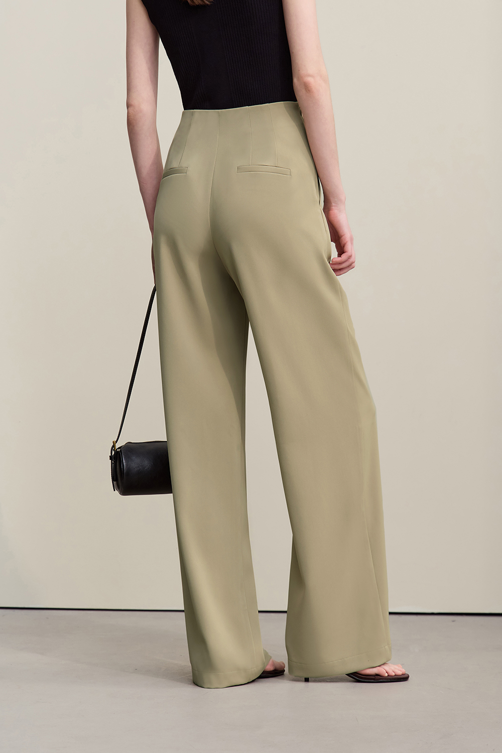 Commute Wide Leg Casual Pants