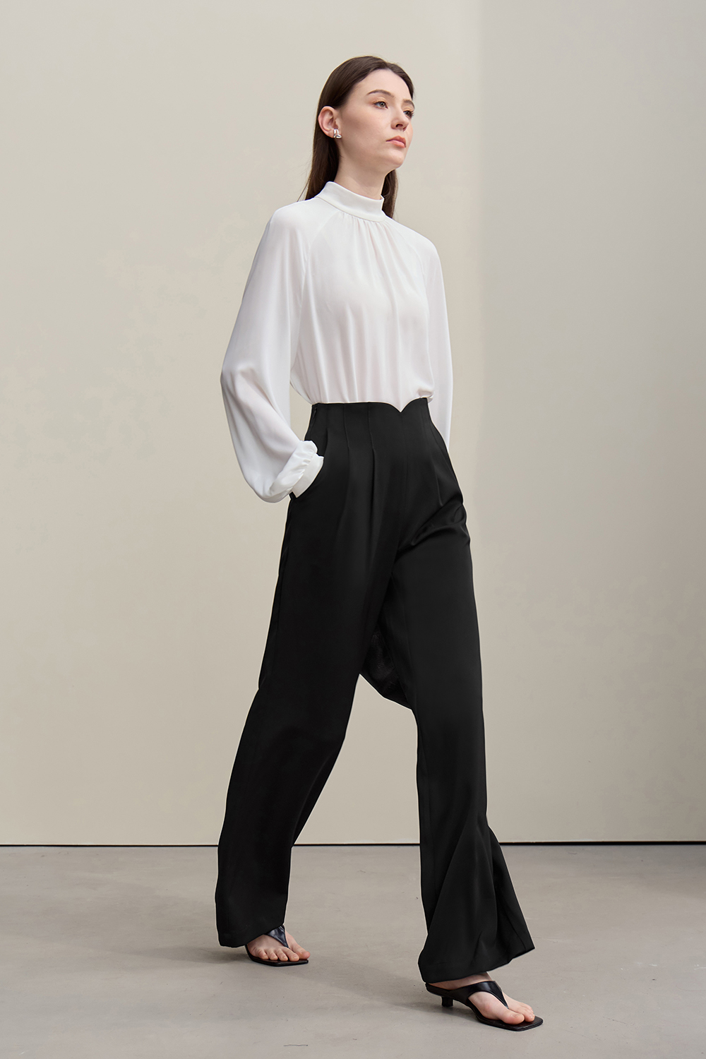 Commute Wide Leg Casual Pants