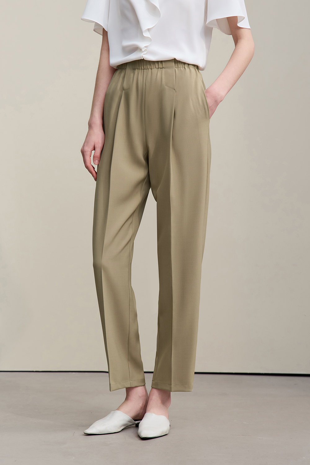 Commute Straight Leg Casual Pants