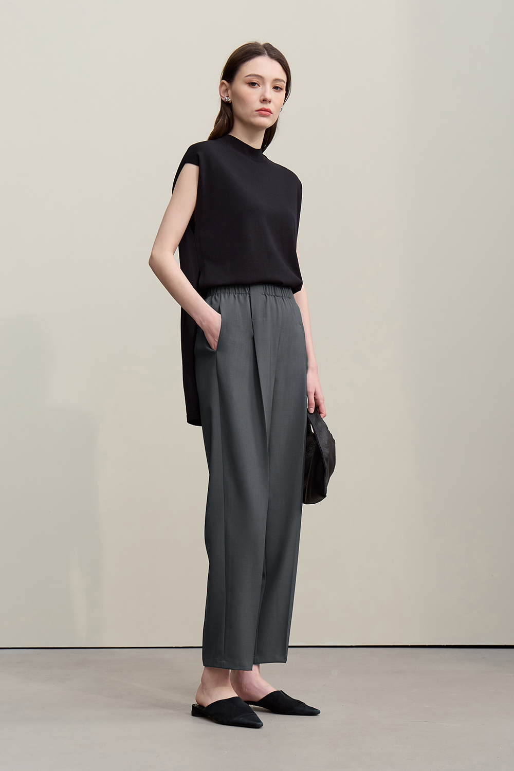 Commute Straight Leg Casual Pants