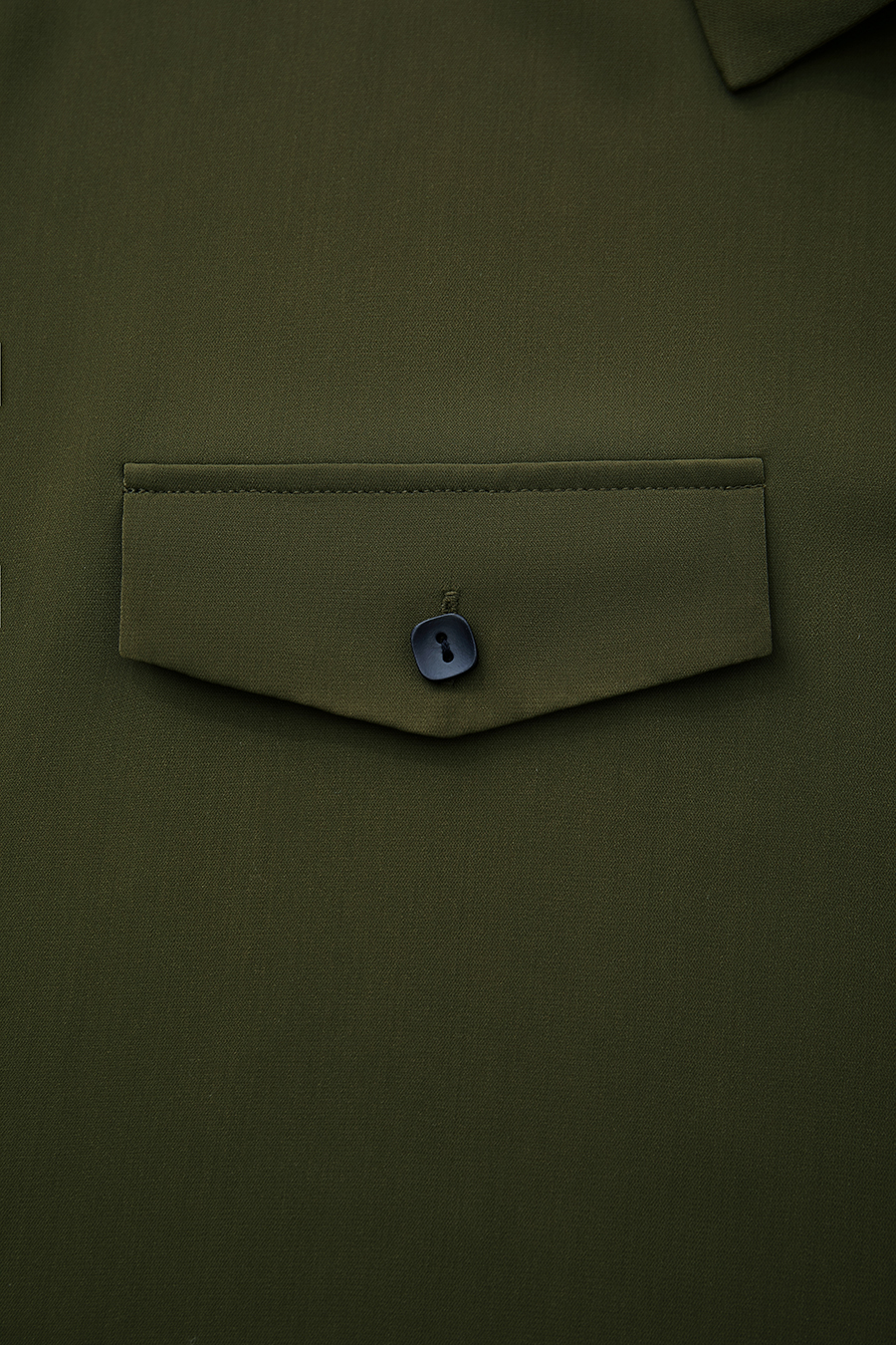 Collared Dolman Sleeve Chiffon Blouse|AMII