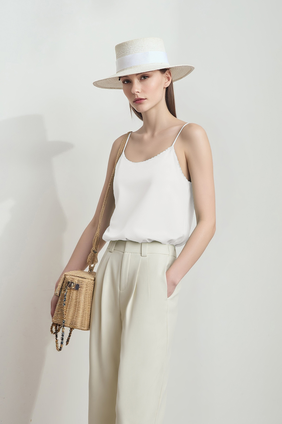 Yaoyao Satin Camisole|AMII