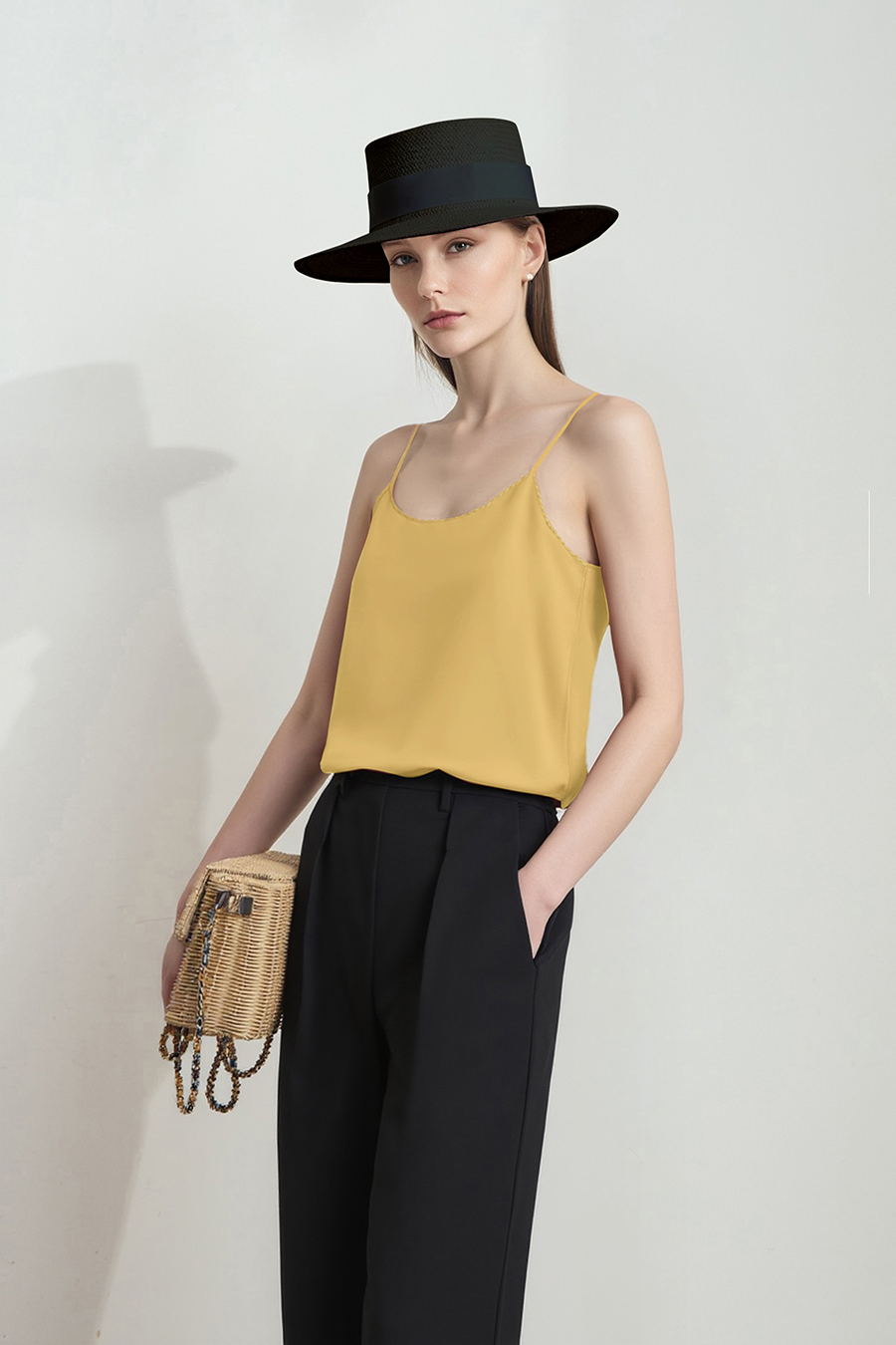 Yaoyao Satin Camisole|AMII