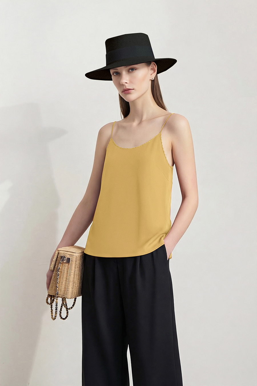 Yaoyao Satin Camisole|AMII