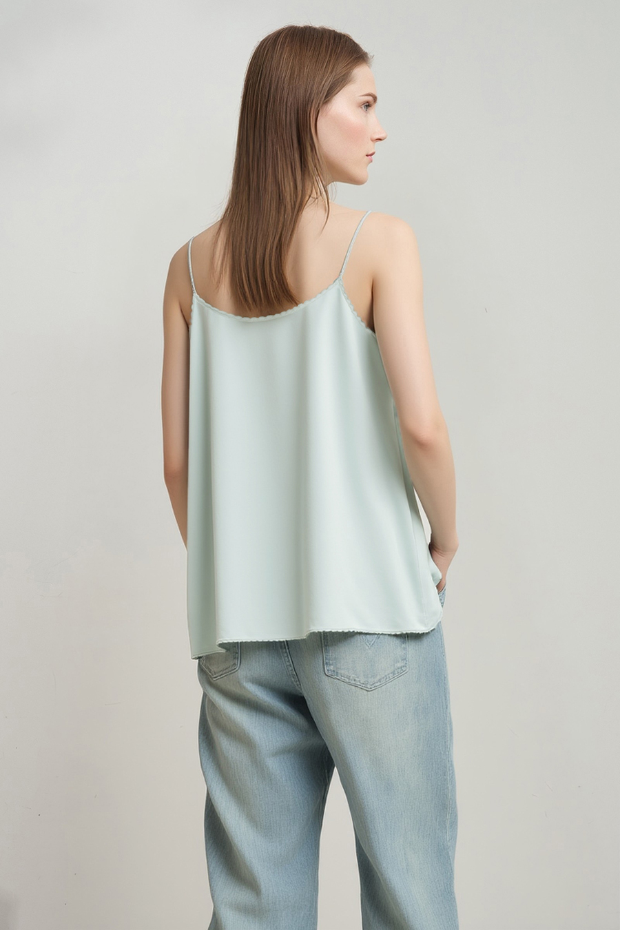 Yaoyao Satin Camisole|AMII