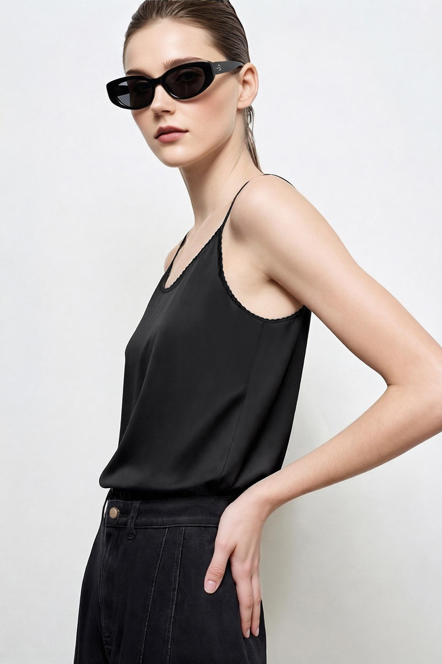 Yaoyao Satin Camisole|AMII