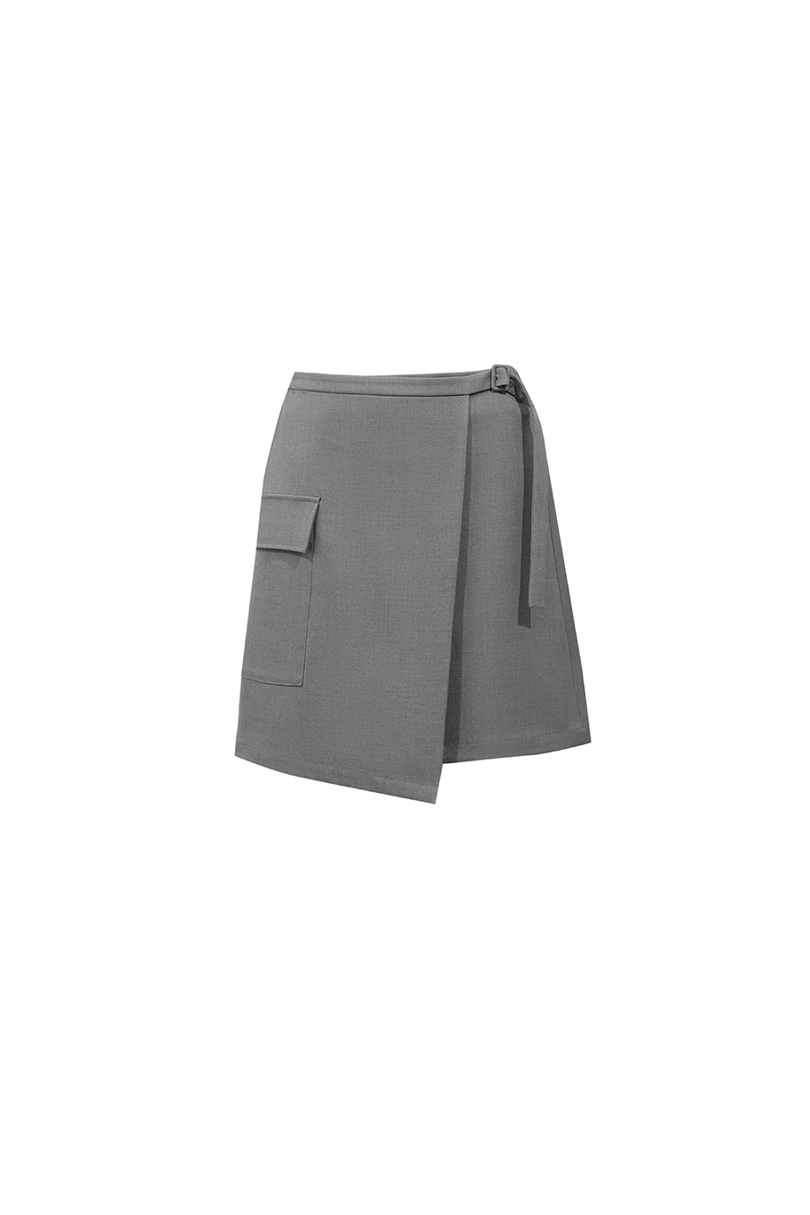 Waistband Panel Skirt