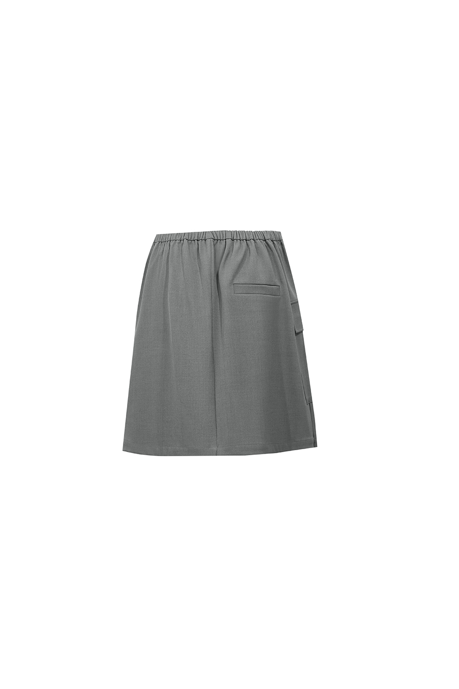 Waistband Panel Skirt