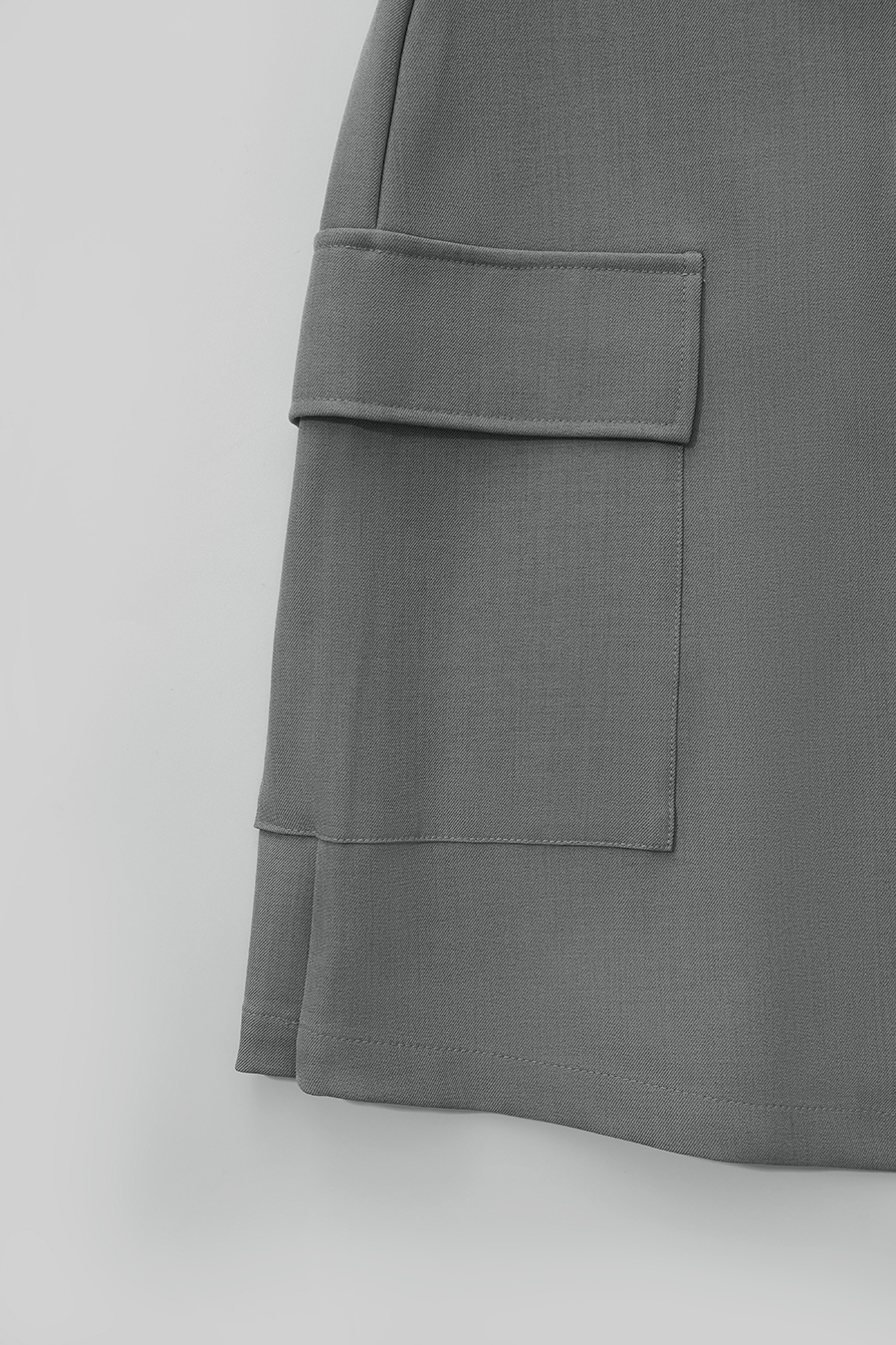 Waistband Panel Skirt