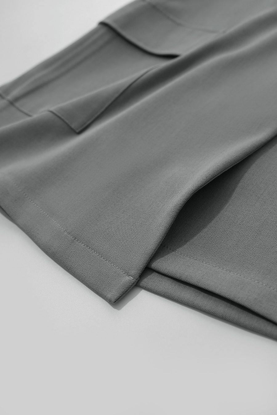 Waistband Panel Skirt