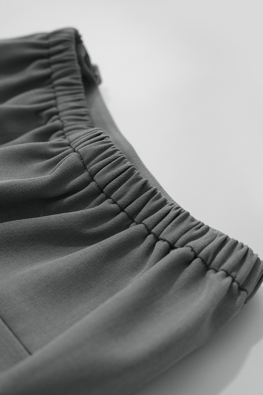 Waistband Panel Skirt