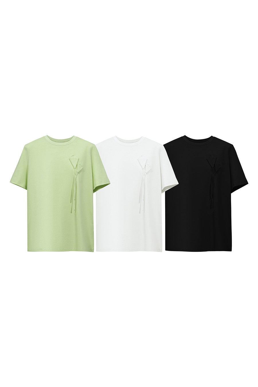 3D Floral Mulberry Silk T-shirt