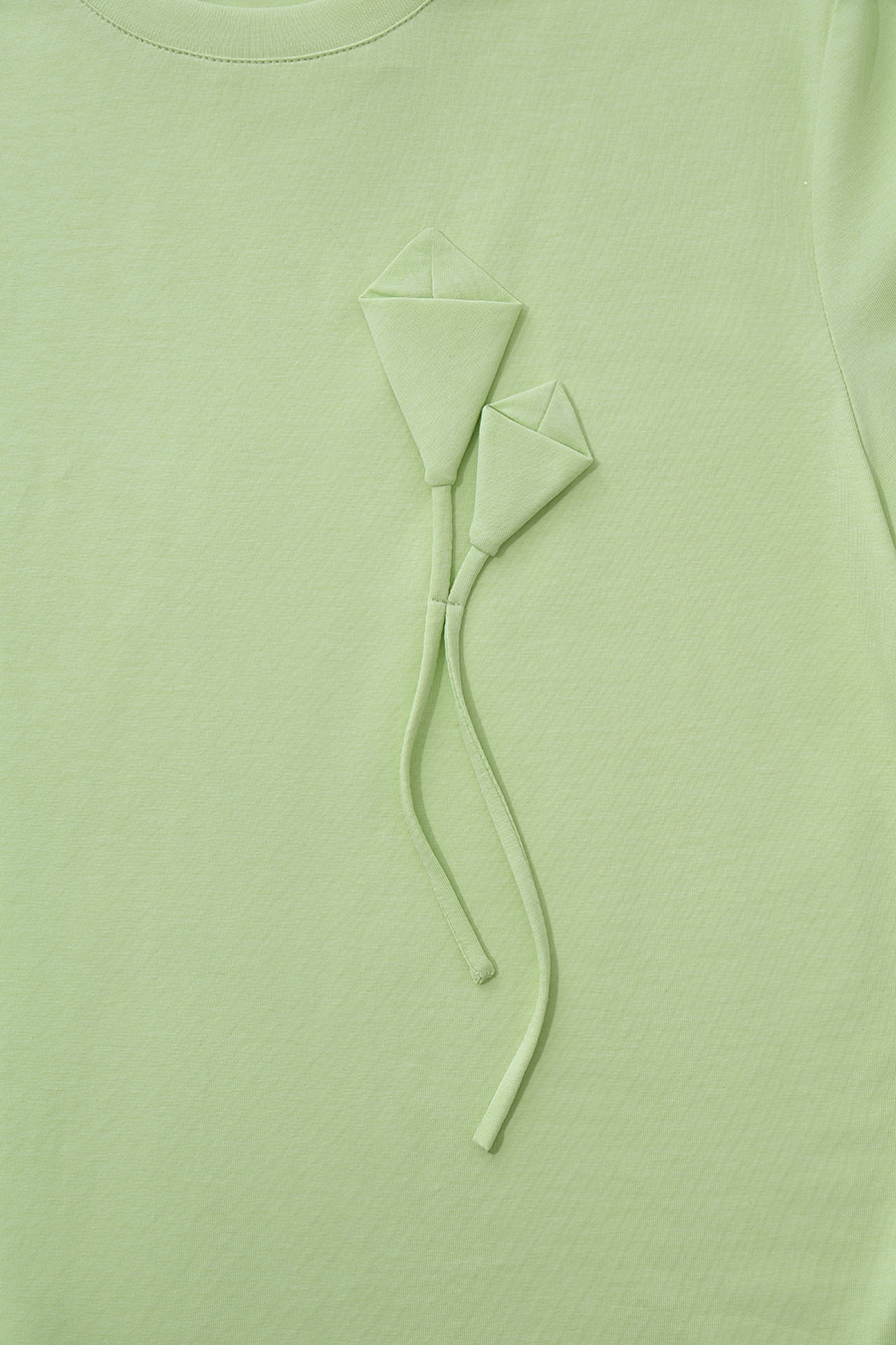 3D Floral Mulberry Silk T-shirt