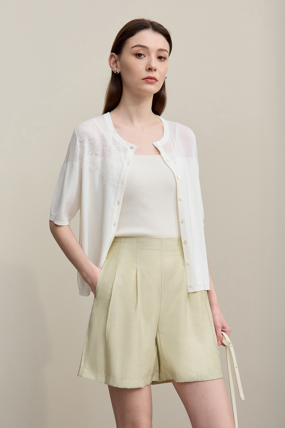 Versatile Wide Leg Casual Shorts