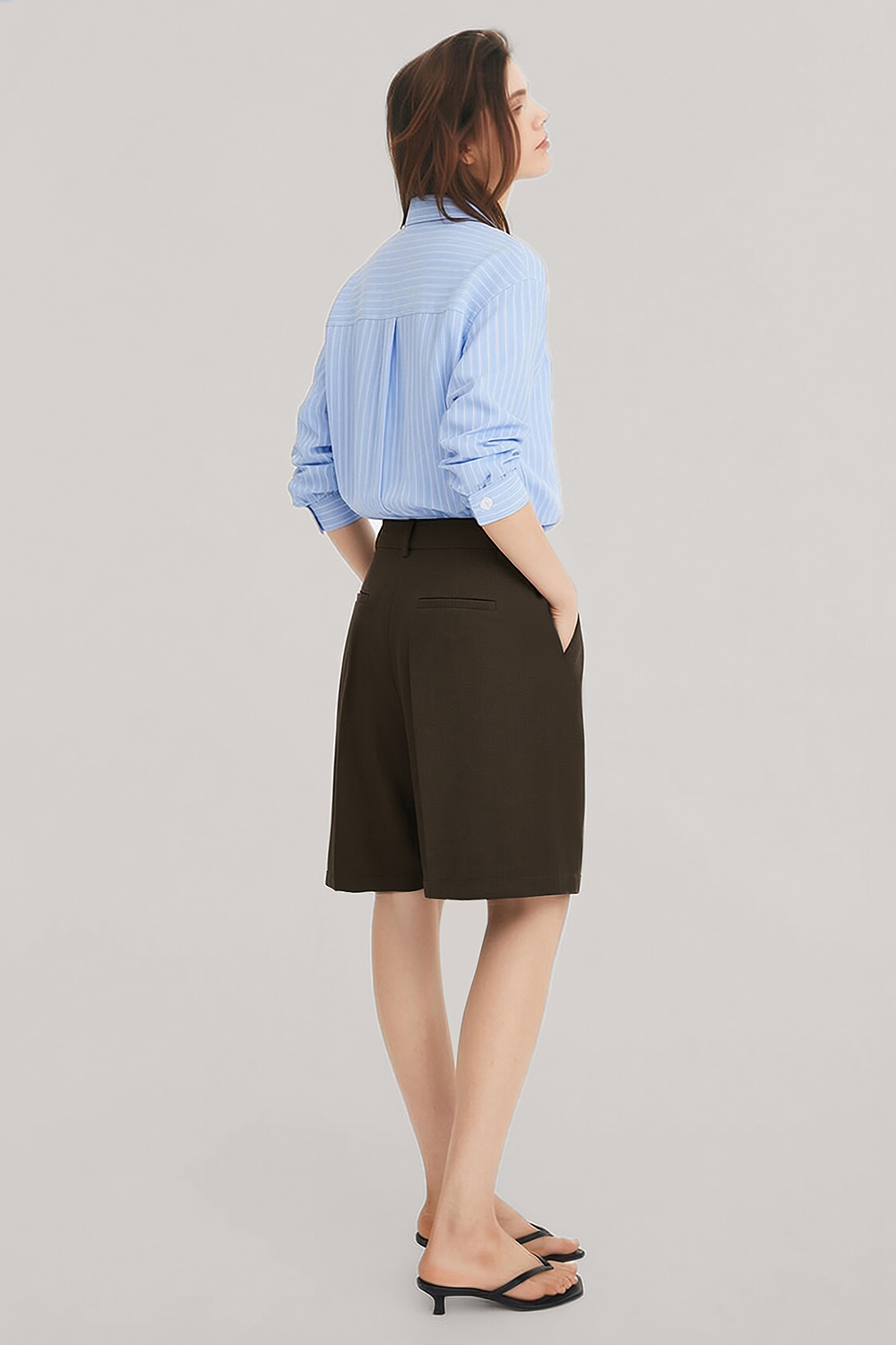 Simple Commute Casual Shorts