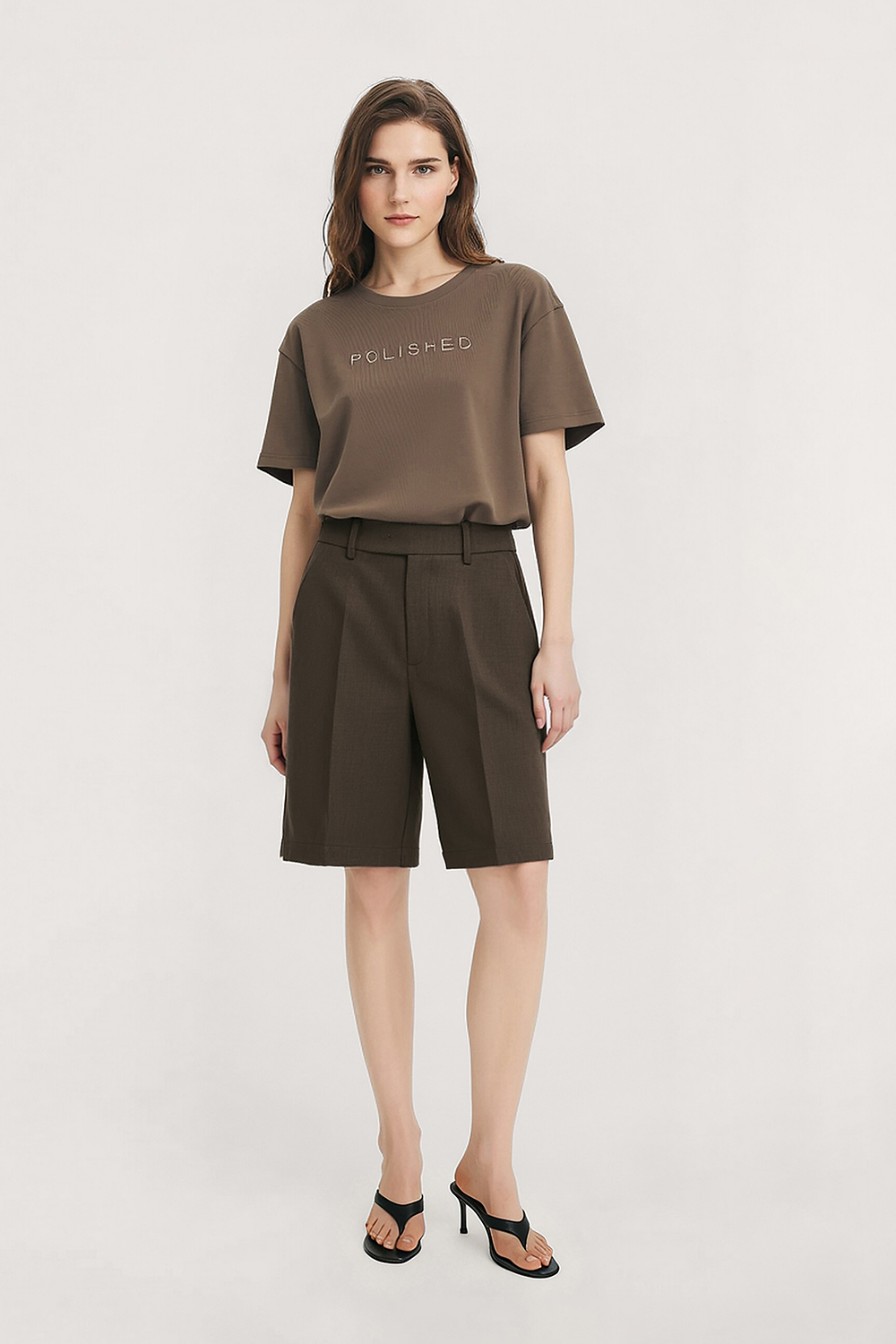 Simple Commute Casual Shorts