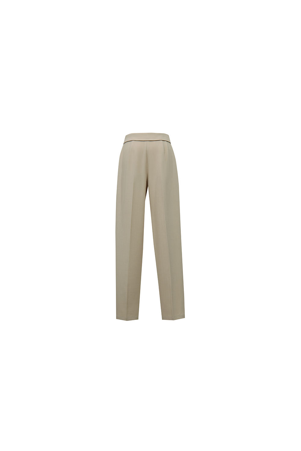 Cuffed Waist Casual Pants