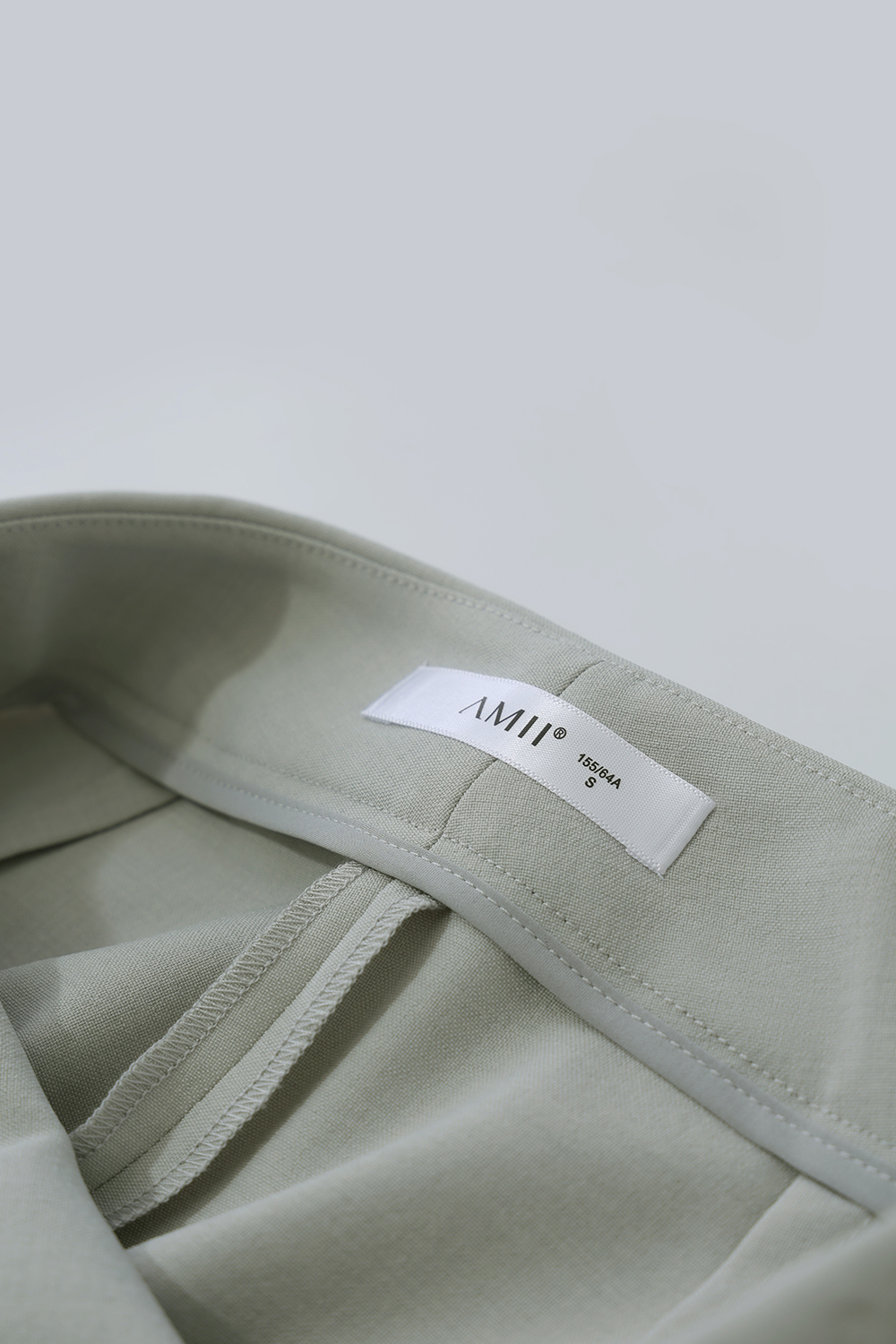 Cuffed Waist Casual Pants