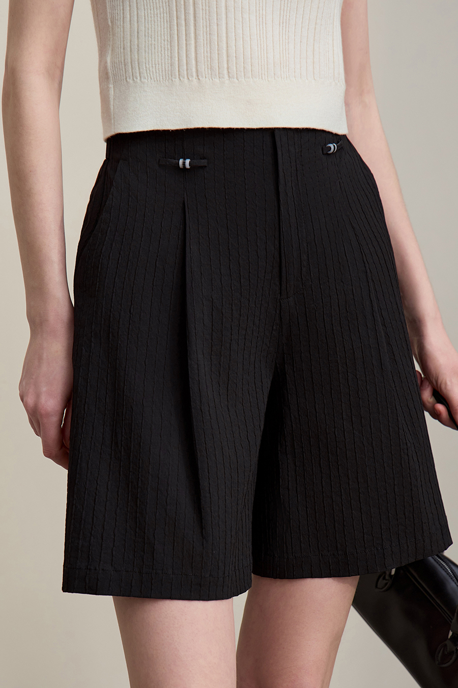 Beaded Decorated Casual Shorts