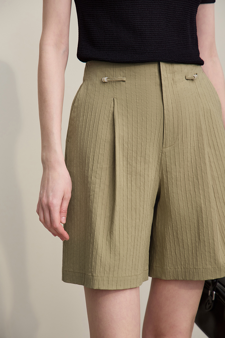 Beaded Decorated Casual Shorts