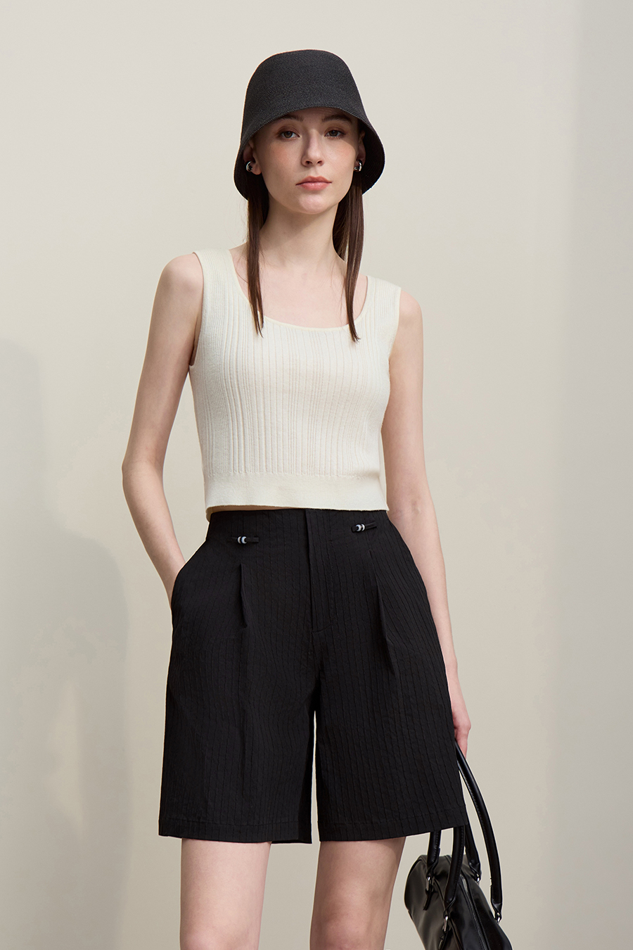 Beaded Decorated Casual Shorts