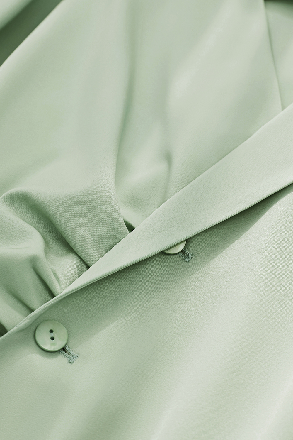 Asymmetric Satin Shirt