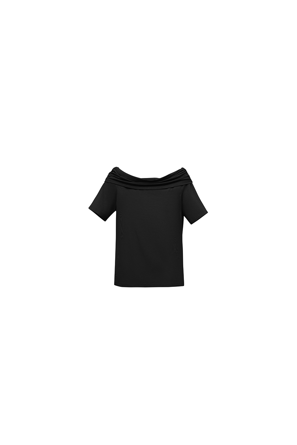Off Shoulder Modal T-shirt