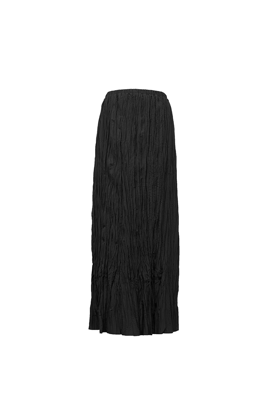 Crinkle Pleated Skirt