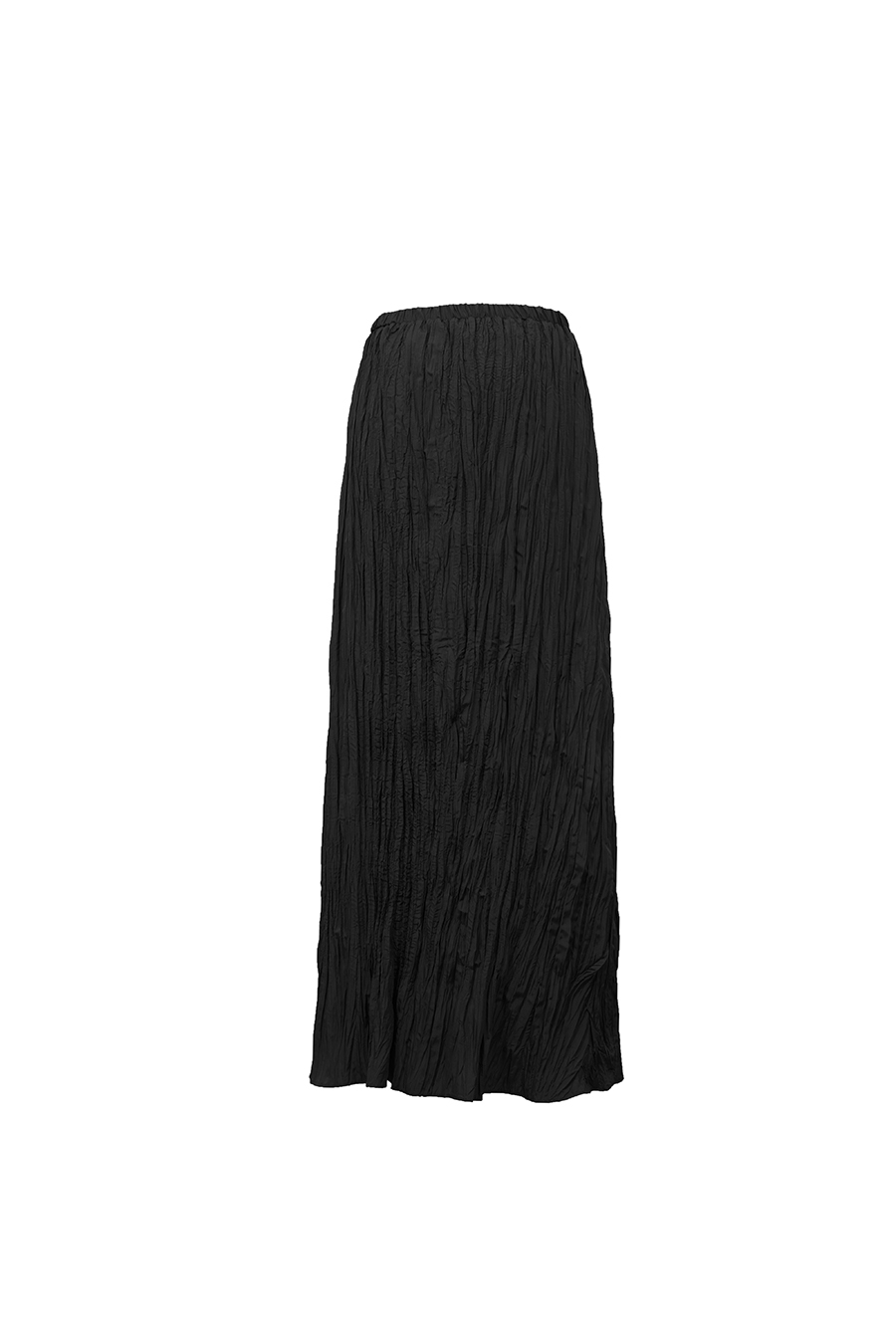 Crinkle Pleated Skirt