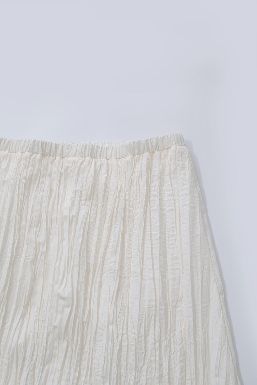 Crinkle Pleated Skirt