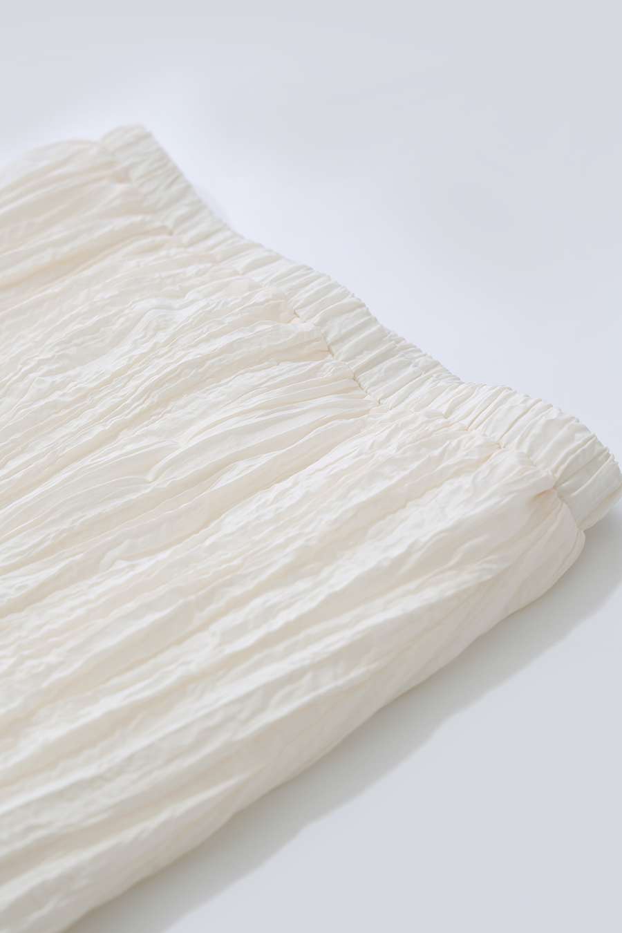 Crinkle Pleated Skirt