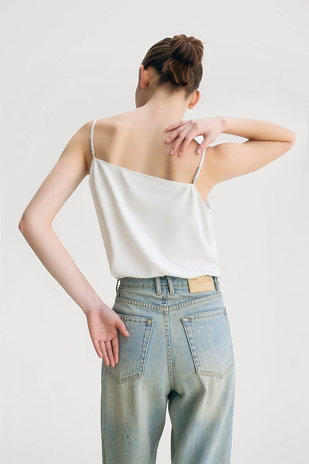 Lace Spliced Camisole|AMII