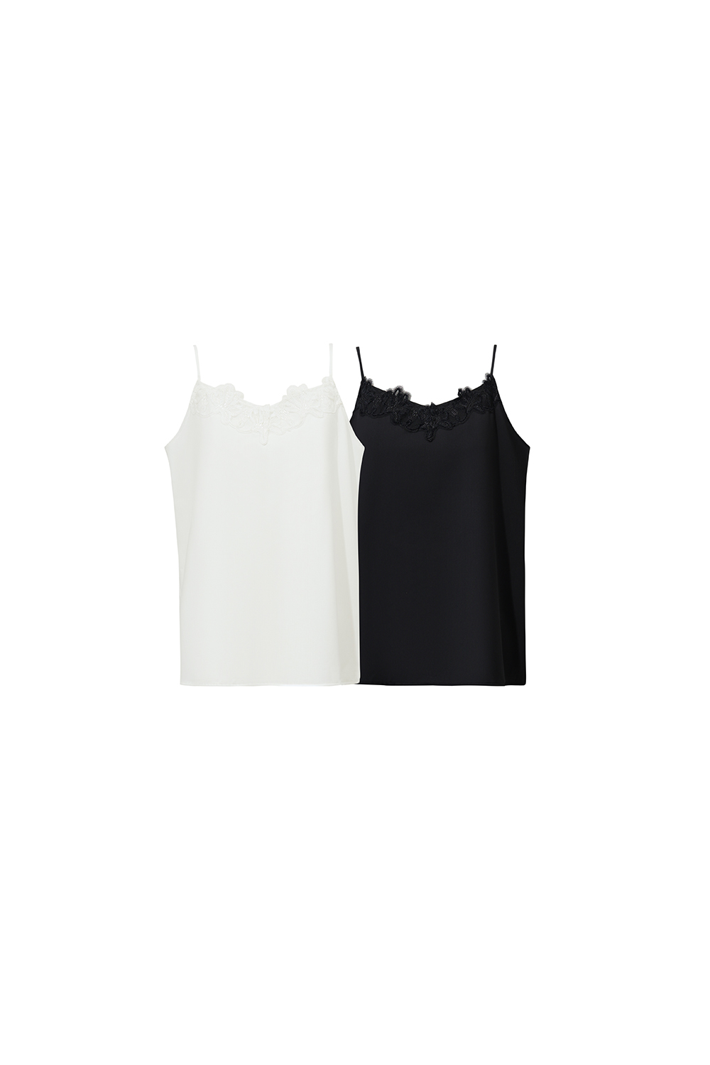 Lace Spliced Camisole|AMII
