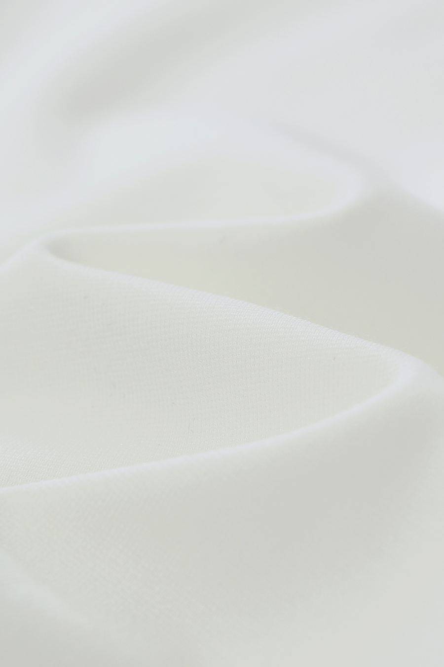 V-Neck Gathered Short Sleeve T-Shirt|AMII