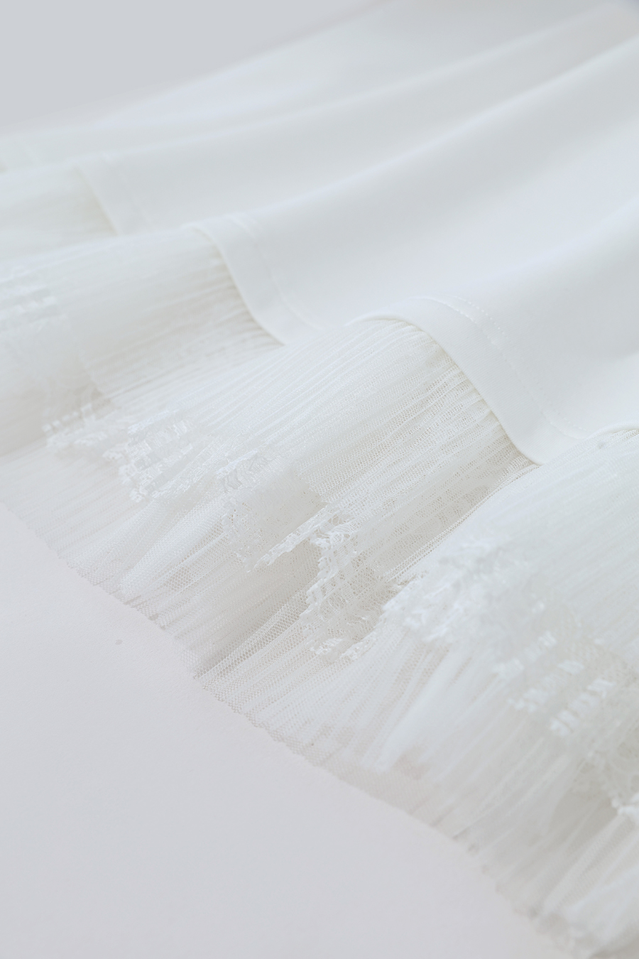 Lace Patchwork Drop Shoulder Dress