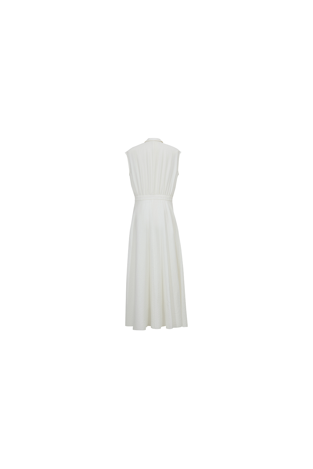 Lyocell Wool Blend Dress|AMII