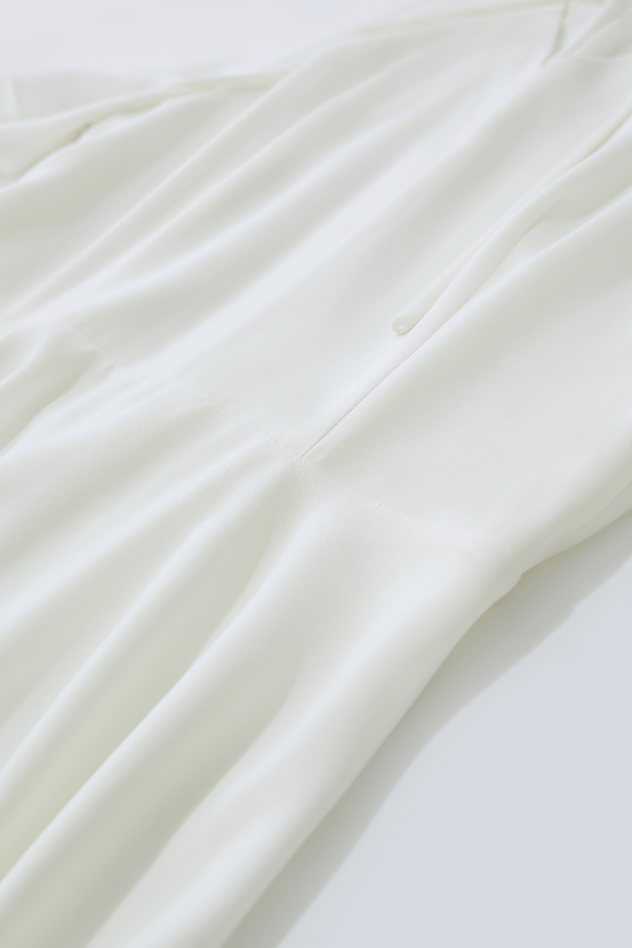 Lace Spliced Tie Dress|AMII