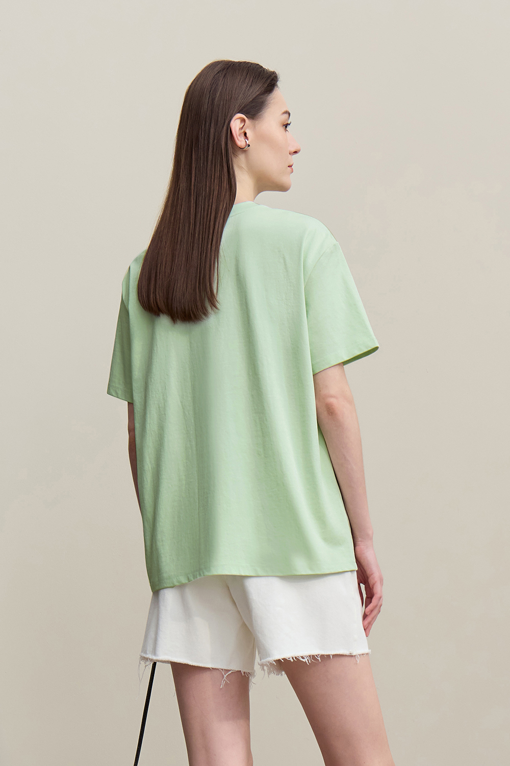 Ink Print Short Sleeve T-shirt