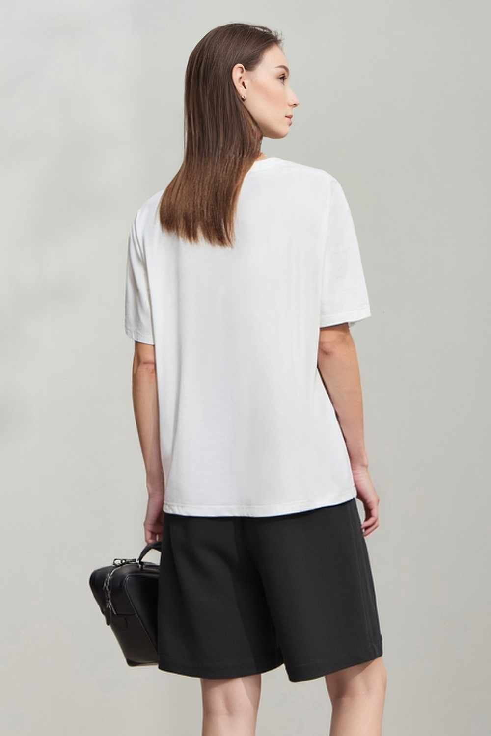 Ink Print Short Sleeve T-shirt