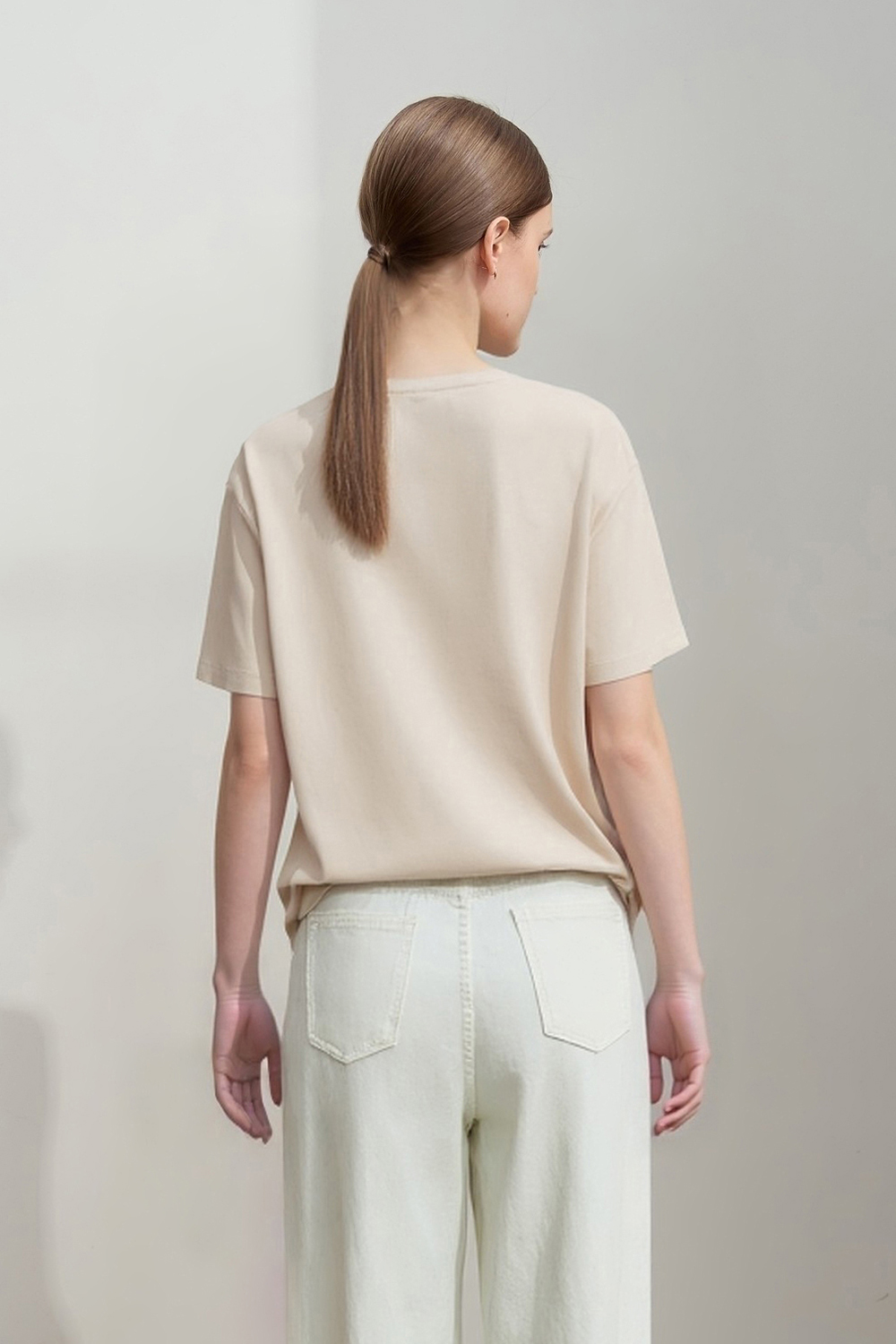 Ink Print Short Sleeve T-shirt