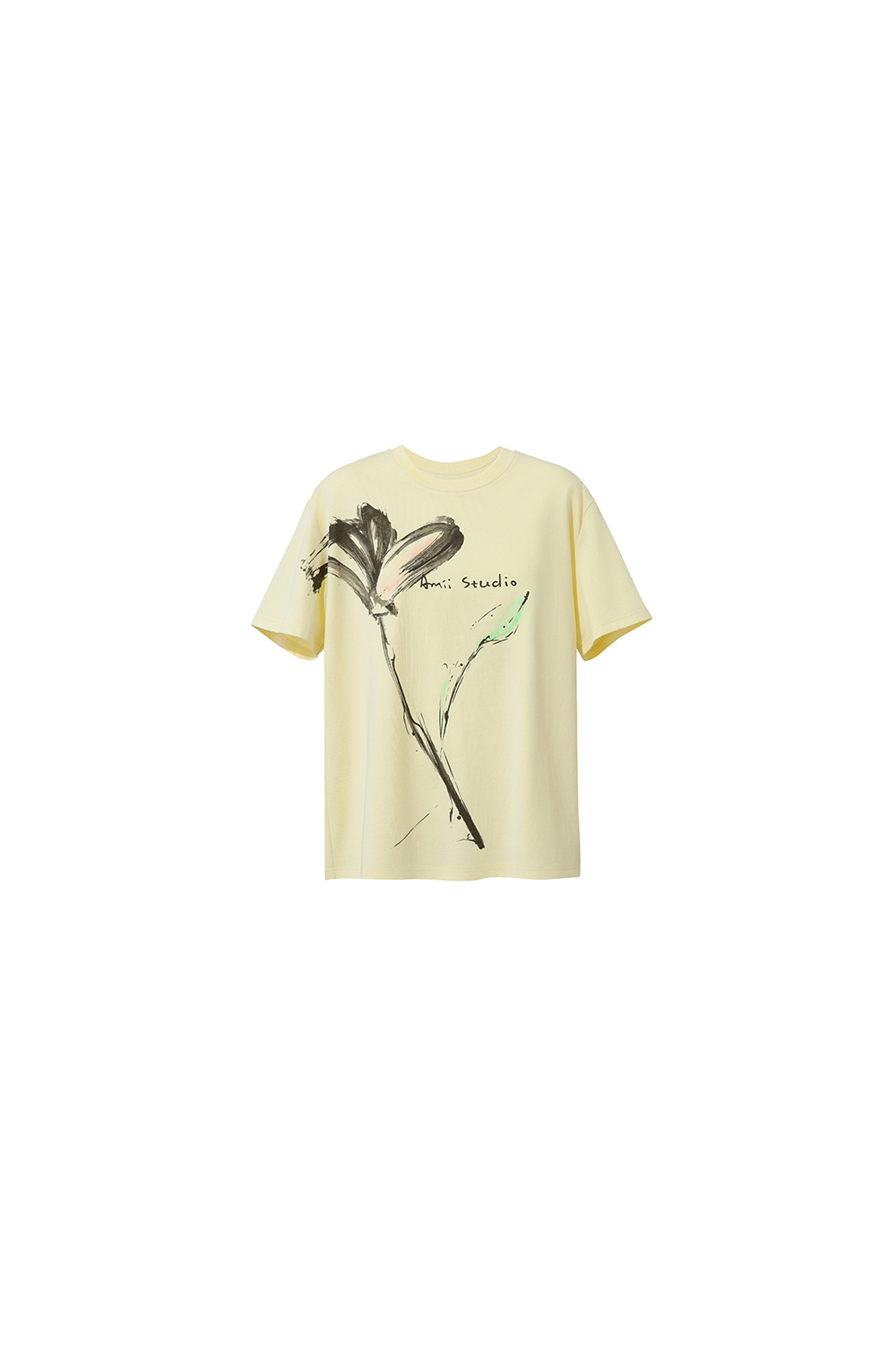 Ink Print Short Sleeve T-shirt