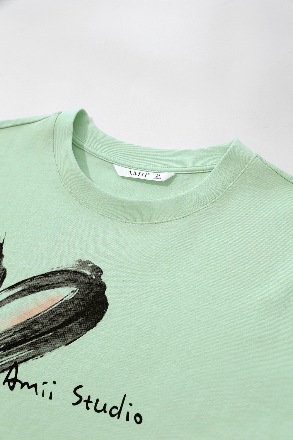 Ink Print Short Sleeve T-shirt