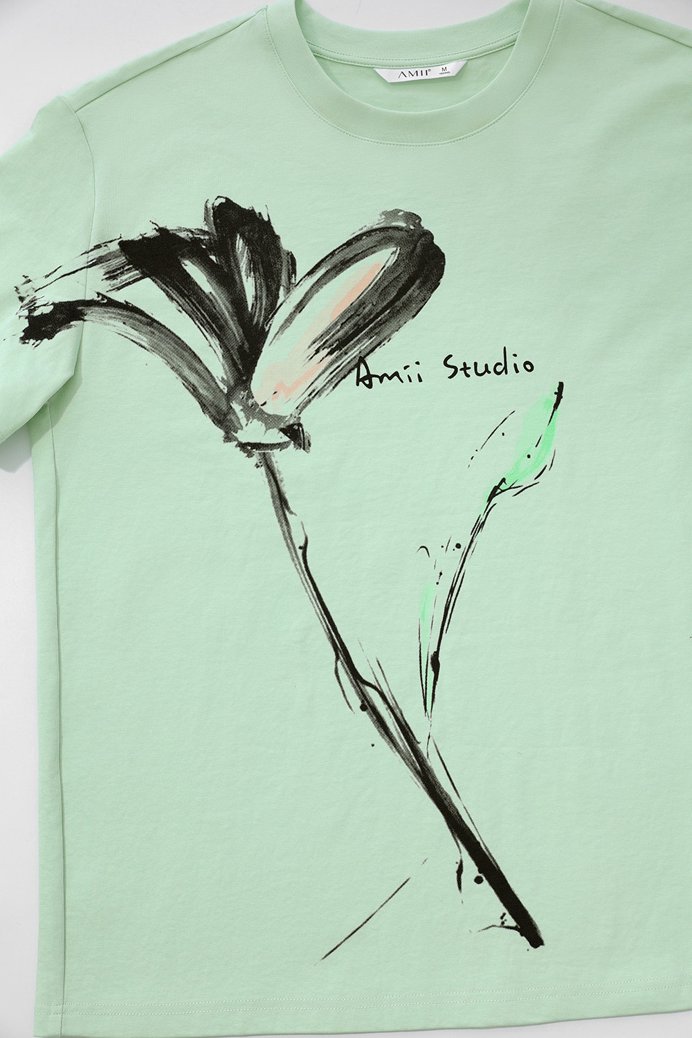 Ink Print Short Sleeve T-shirt