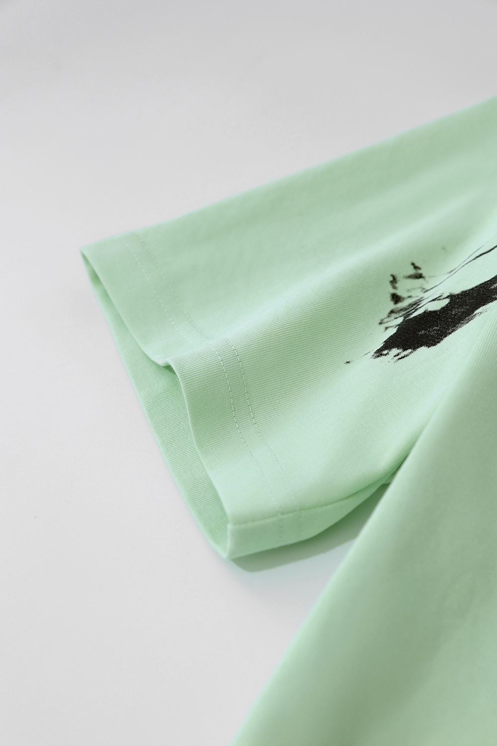 Ink Print Short Sleeve T-shirt