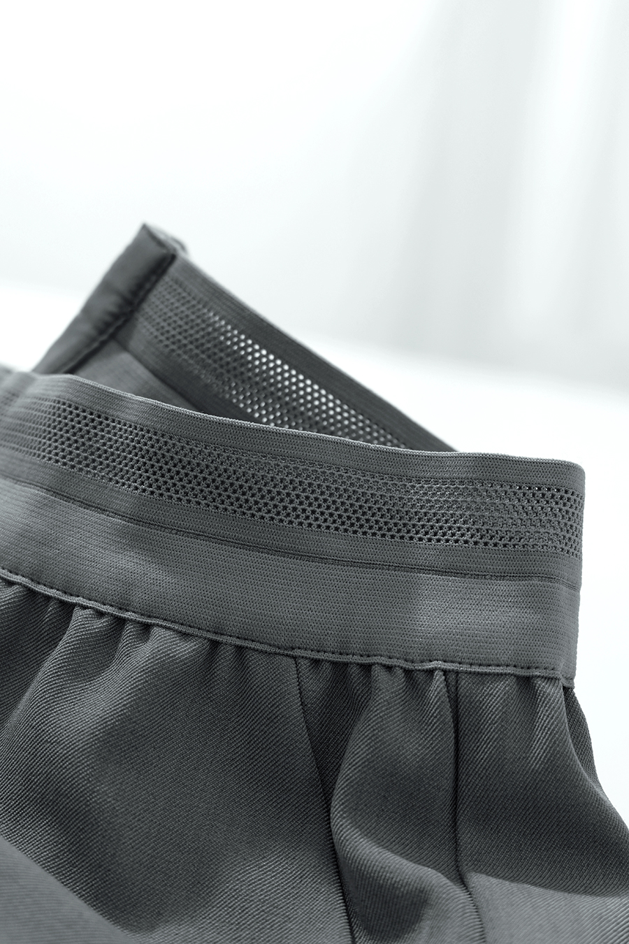 Hollow Elastic Casual Shorts|AMII