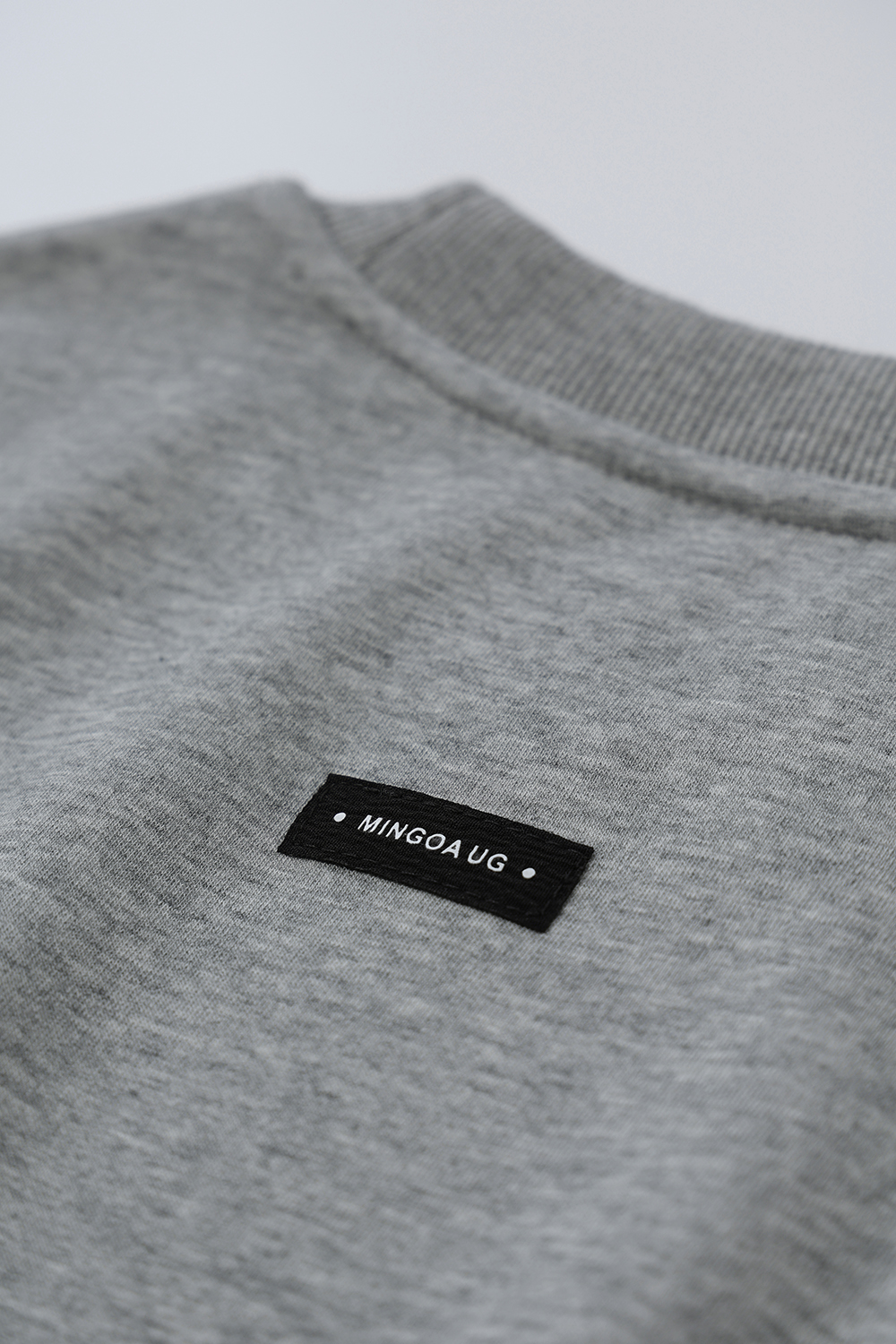 Ribbed Spliced Air Layer T-shirt