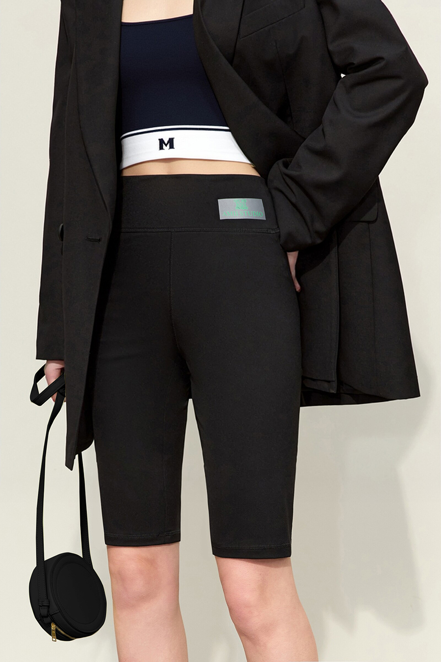 Printed Shark Skin Leggings