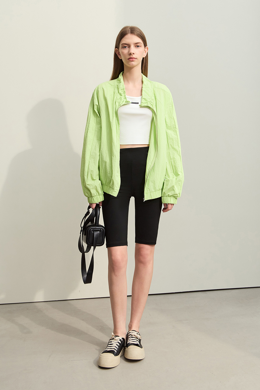 Printed Shark Skin Leggings