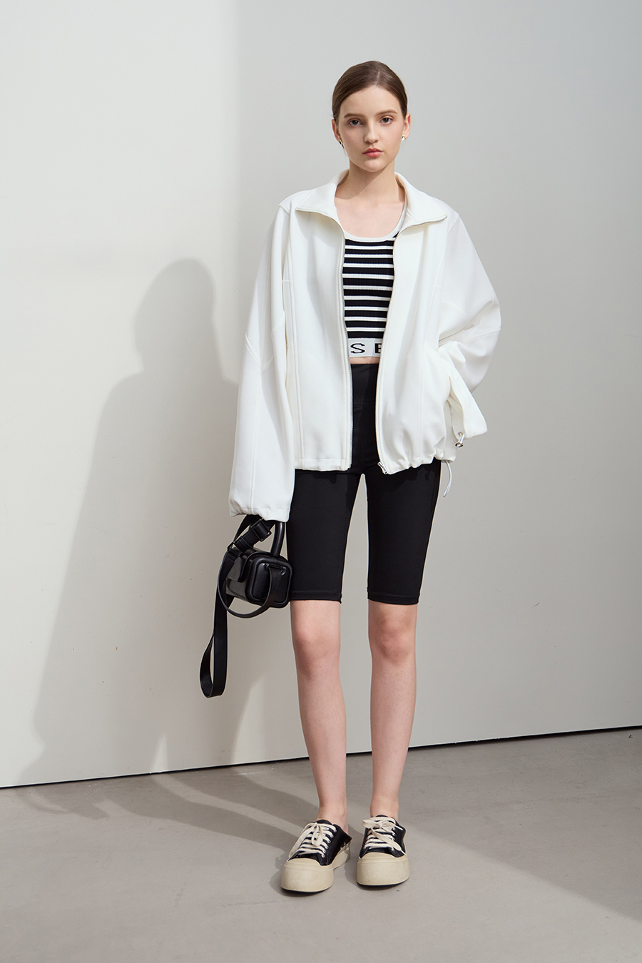 Printed Shark Skin Leggings